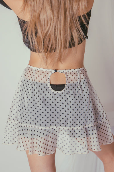 Rosy Chiffon Skirt