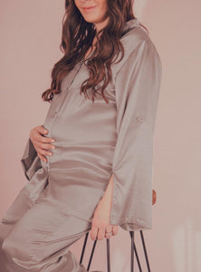 Mommy in Taupe Maternity Pyjama Set